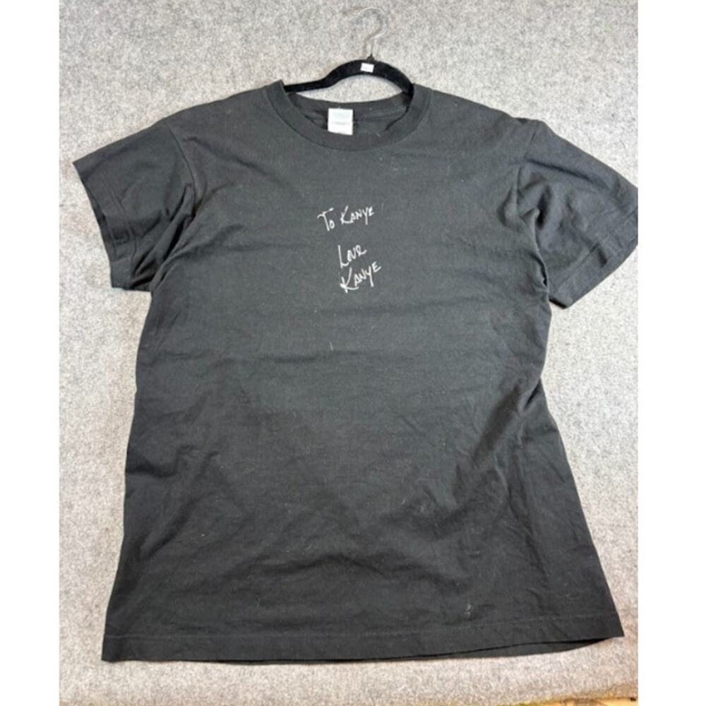 Kanye West To Kanye Love Kanye Shirt Womens Large Black Yeezy Hip Hop Rap Merch